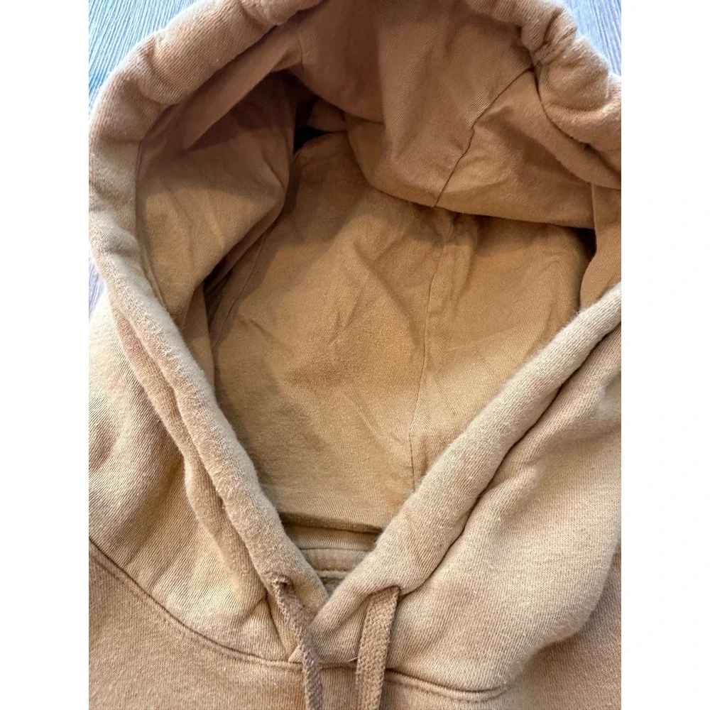 Nike Sportswear Club Fleece Hoodie Mens 3XL Mustard‎ Yellow Pullover BV2654-722